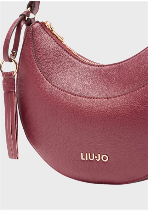 Borsa a spalla media con charm ROSSA Liu Jo | AF5251E005891726